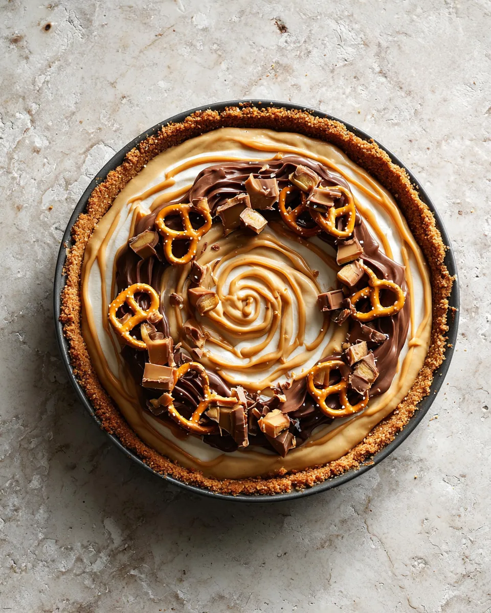 Photo of featured for Irresistible Peanut Butter Pretzel Pie: A Salty-Sweet Sensation