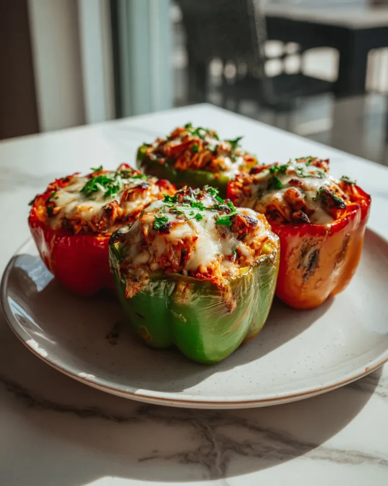 Photo of featured for Delicious Pineapple BBQ Chicken Stuffed Peppers: A Flavor Explosion