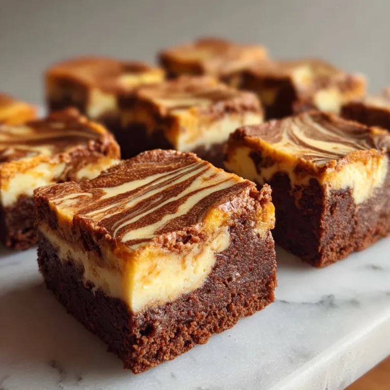 Photo of featured for Irresistible Pumpkin Cream Cheese Swirl Brownies