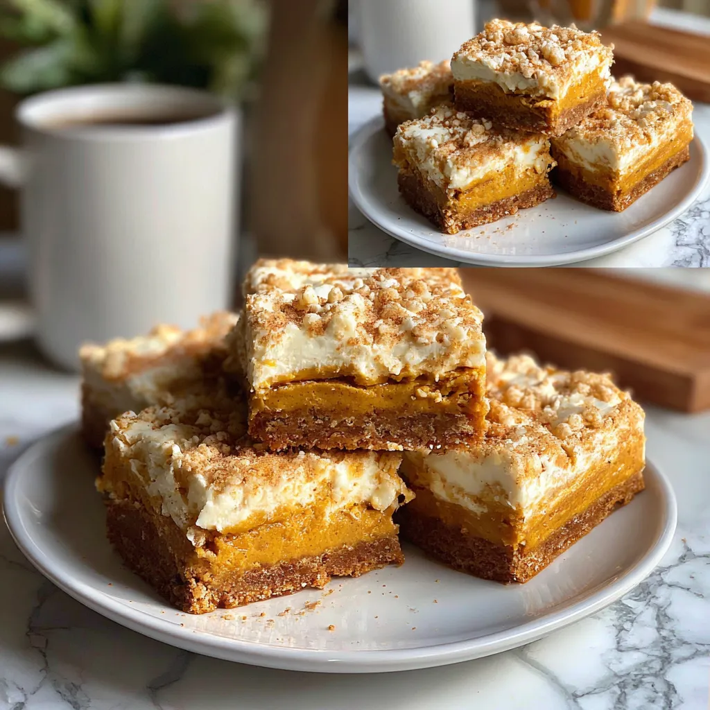 Photo of featured for Irresistible Pumpkin Spice Cream Cheese Bars: A Decadent Fall Treat