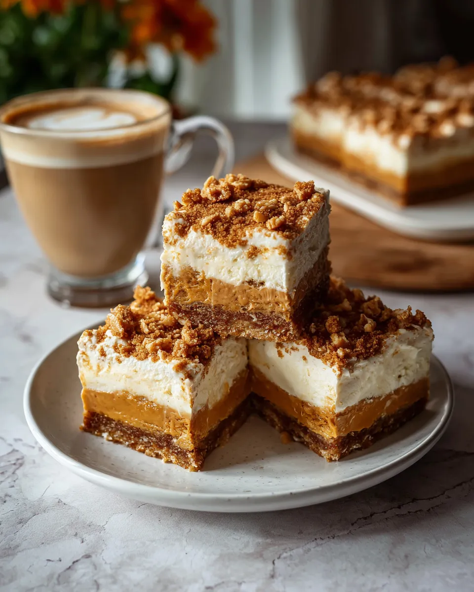 Photo of featured for Indulgent Pumpkin Spice Latte Dessert Bars: A Decadent Treat