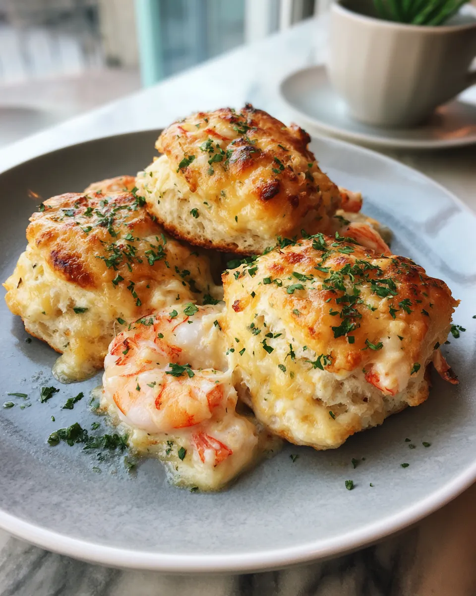Photo of featured for Indulgent Shrimp and Crab Biscuit Melts: A Decadent Delight