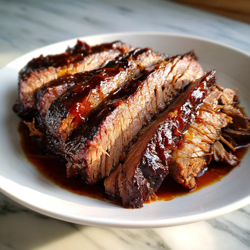 Photo of featured for Tender Beef Bliss: Slow Cooker Brisket Recipe for Succulent Meat