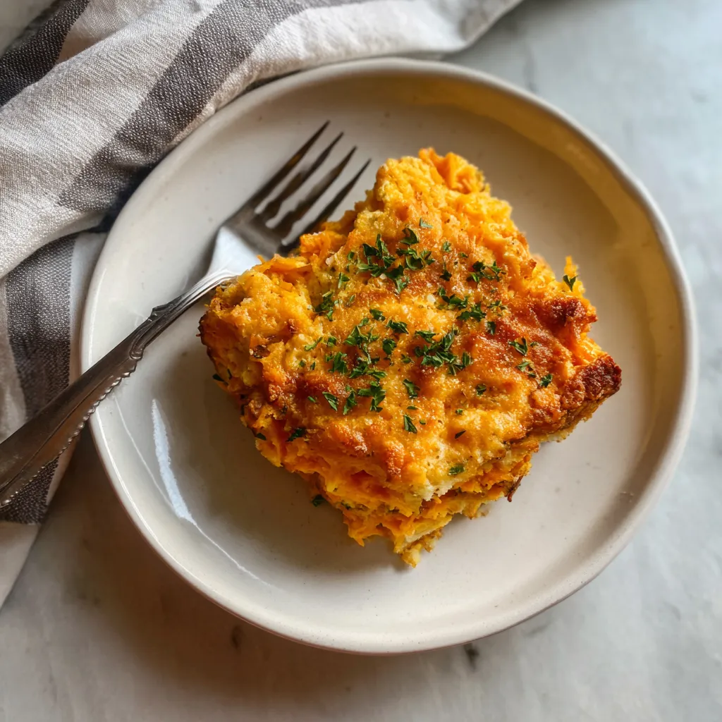 Photo of featured for Irresistible Southern Sweet Potato Biscuit Casserole