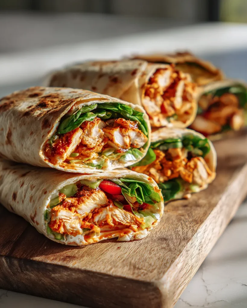Photo of featured for Spicy Southwest Chicken Tortilla Wraps: Fiery Flavors to Spice Up Your Day