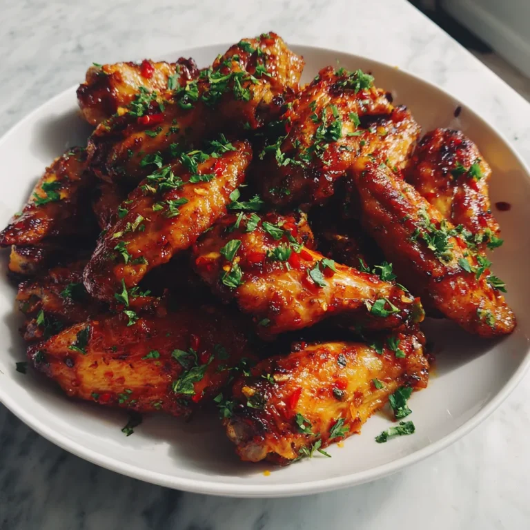 Photo of featured for Irresistible Sweet Heat Honey Garlic Wings: A Flavor Explosion