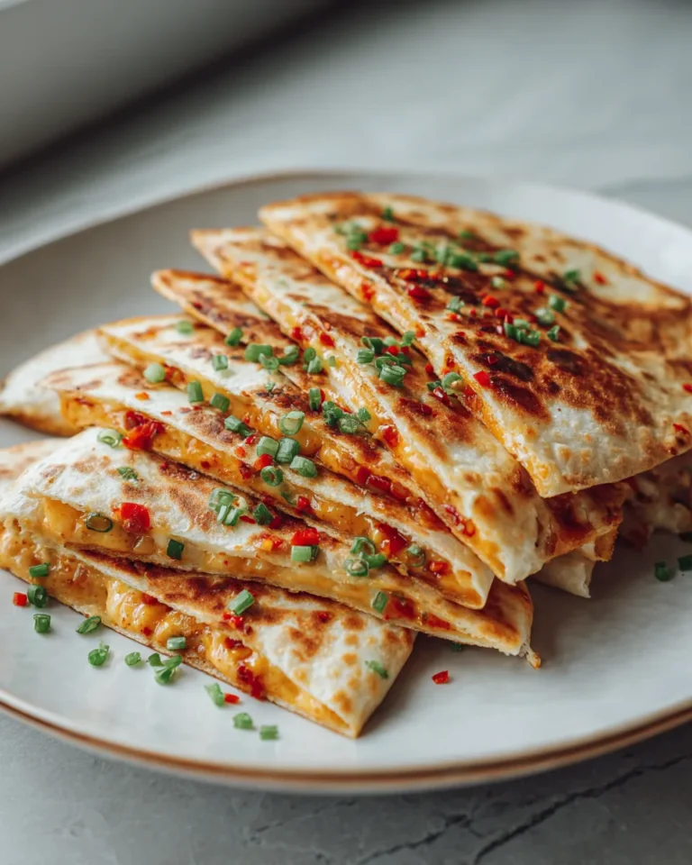 Photo of featured for Spicy and Savory Chili Butter Toasted Quesadillas