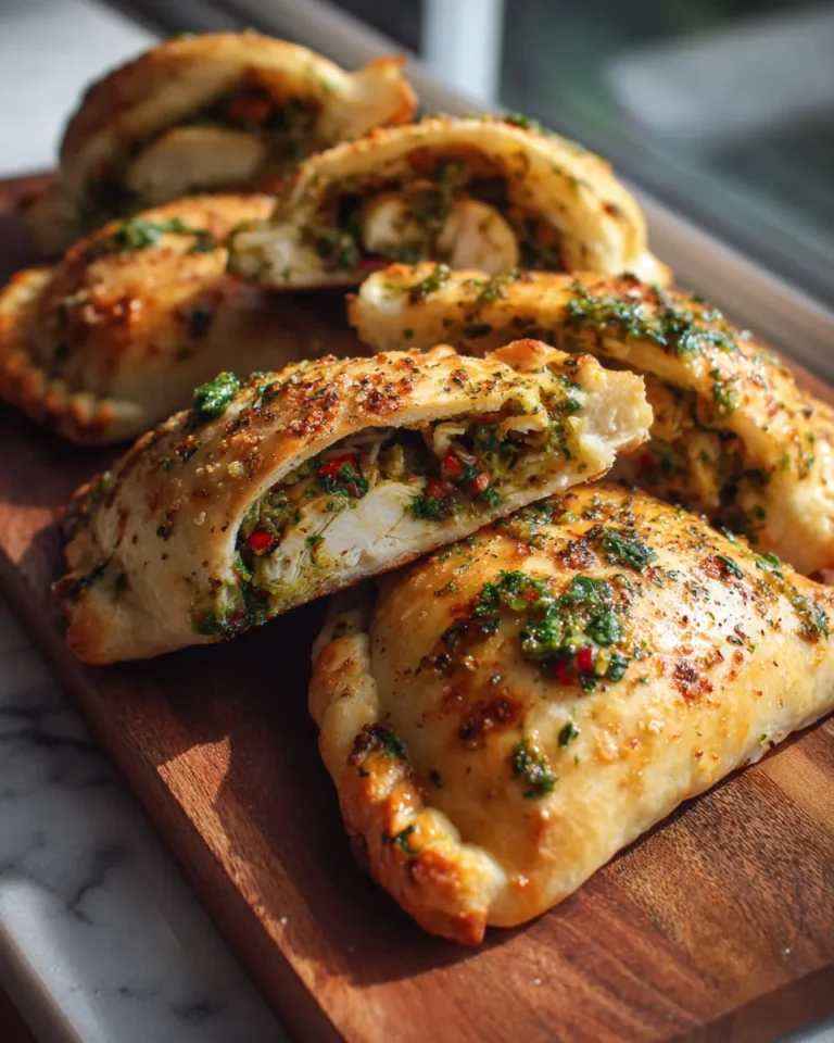 Photo of featured for Sizzling Chimichurri Chicken Pockets: A Flavor Explosion