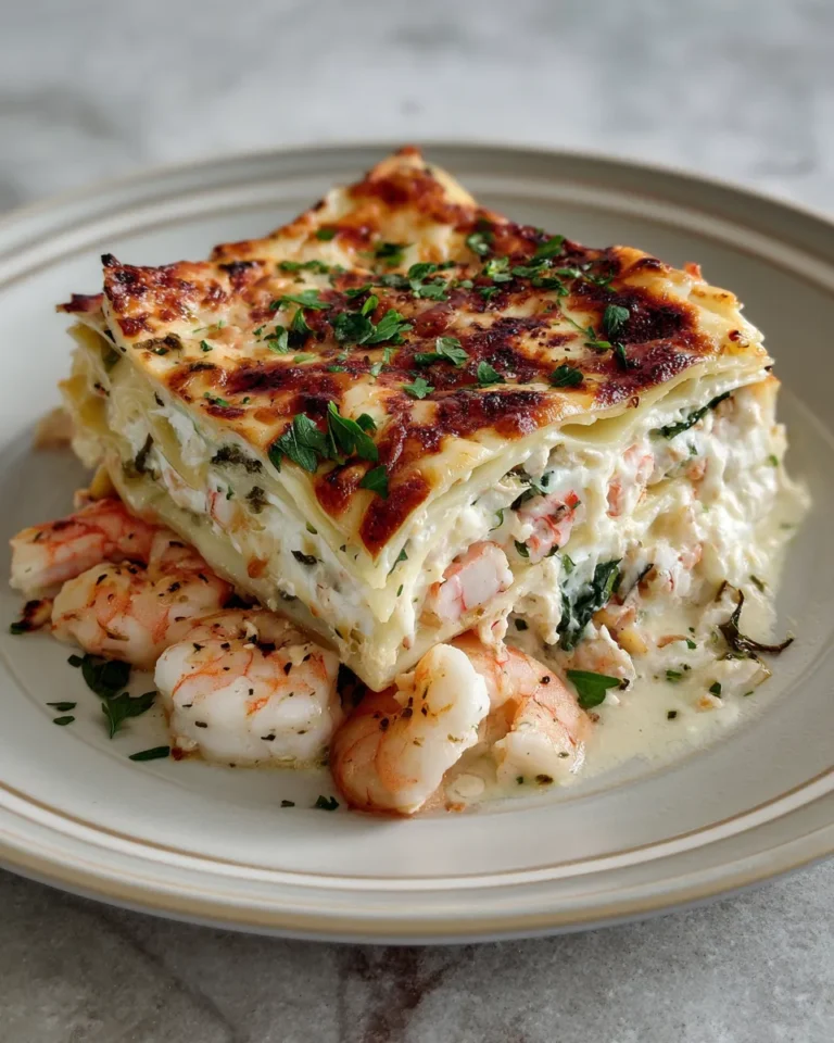Photo of featured for Irresistible Crab and Shrimp Seafood Lasagna: A Decadent Delight