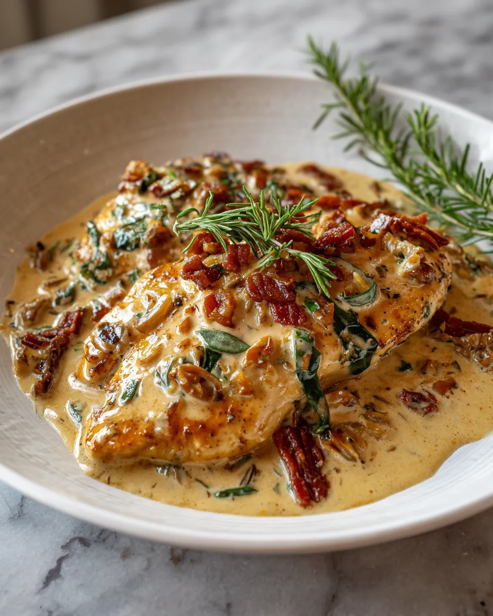 Photo of featured for Indulgent Creamy Tuscan Garlic Chicken: A Decadent Delight