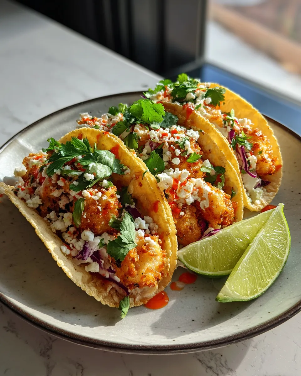 Photo of featured for Crispy Baja Fish Tacos: Irresistibly Crunchy Delight