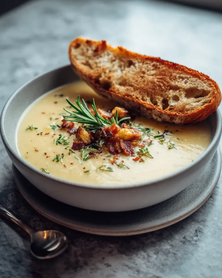 Photo of featured for Revive Your Senses with Hangover Cure Garlic Potato Soup