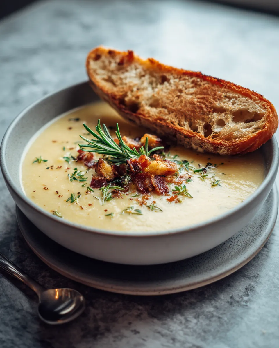 Photo of featured for Revive Your Senses with Hangover Cure Garlic Potato Soup