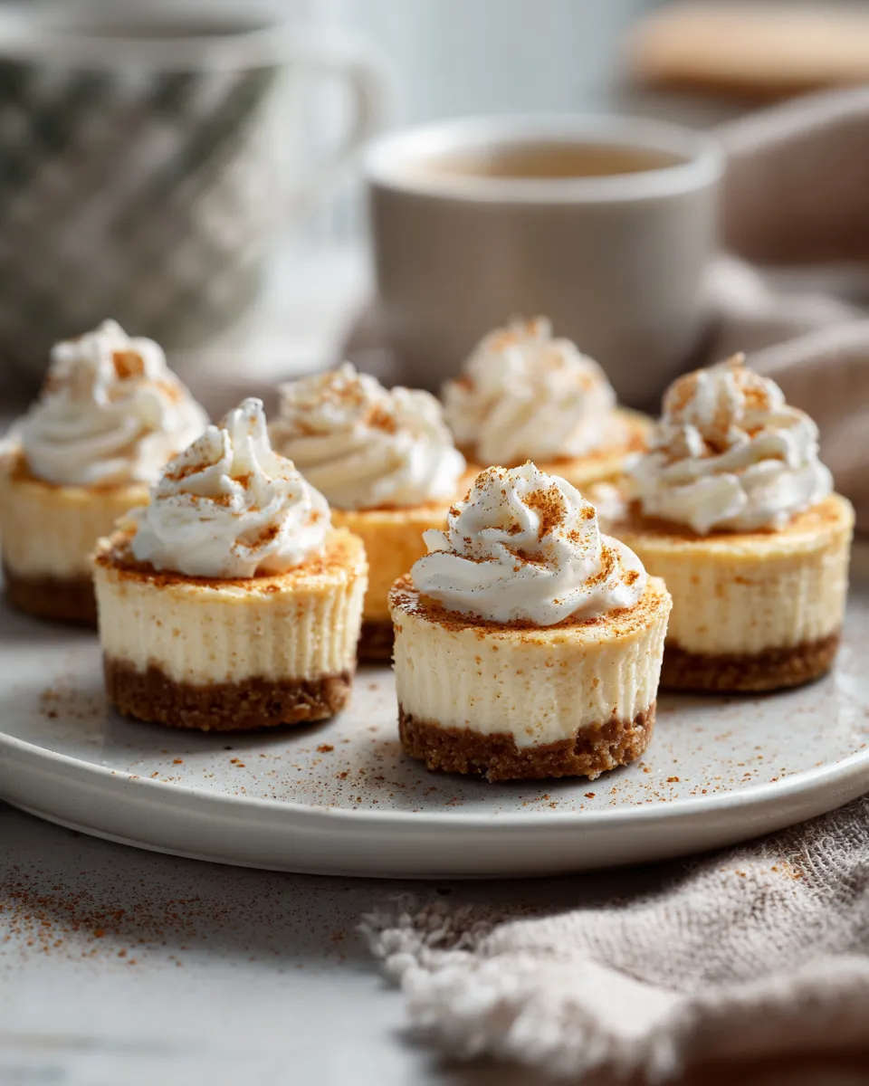 Photo of featured for Indulgent Holiday Eggnog Cheesecake Bites: A Festive Delight