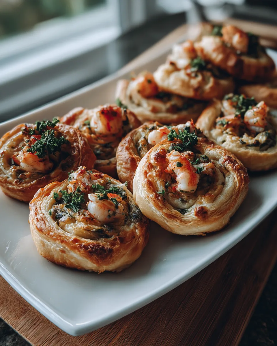 Photo of featured for Indulgent Lobster Pastry Pinwheel Snacks: A Decadent Delight