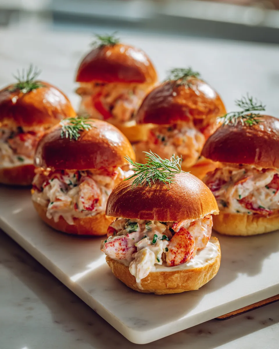 Photo of featured for Savor the Succulent: Lobster Roll Sliders with Zesty Lemon Aioli