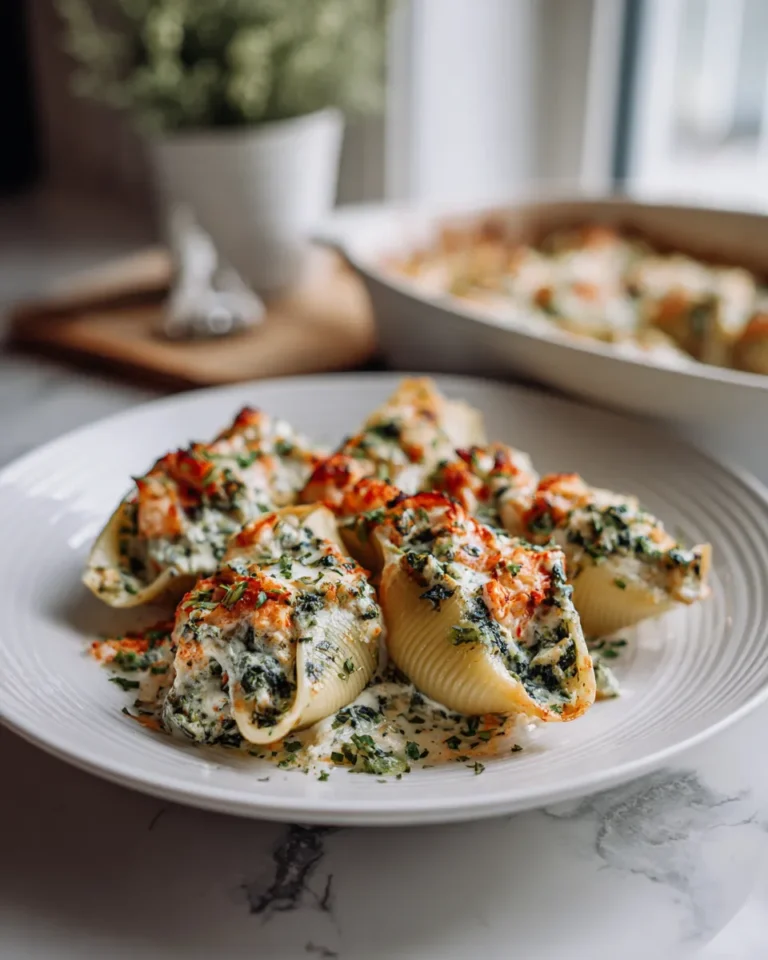 Photo of featured for Decadent Lobster Spinach Stuffed Shells: A Luxurious Twist on a Classic Dish