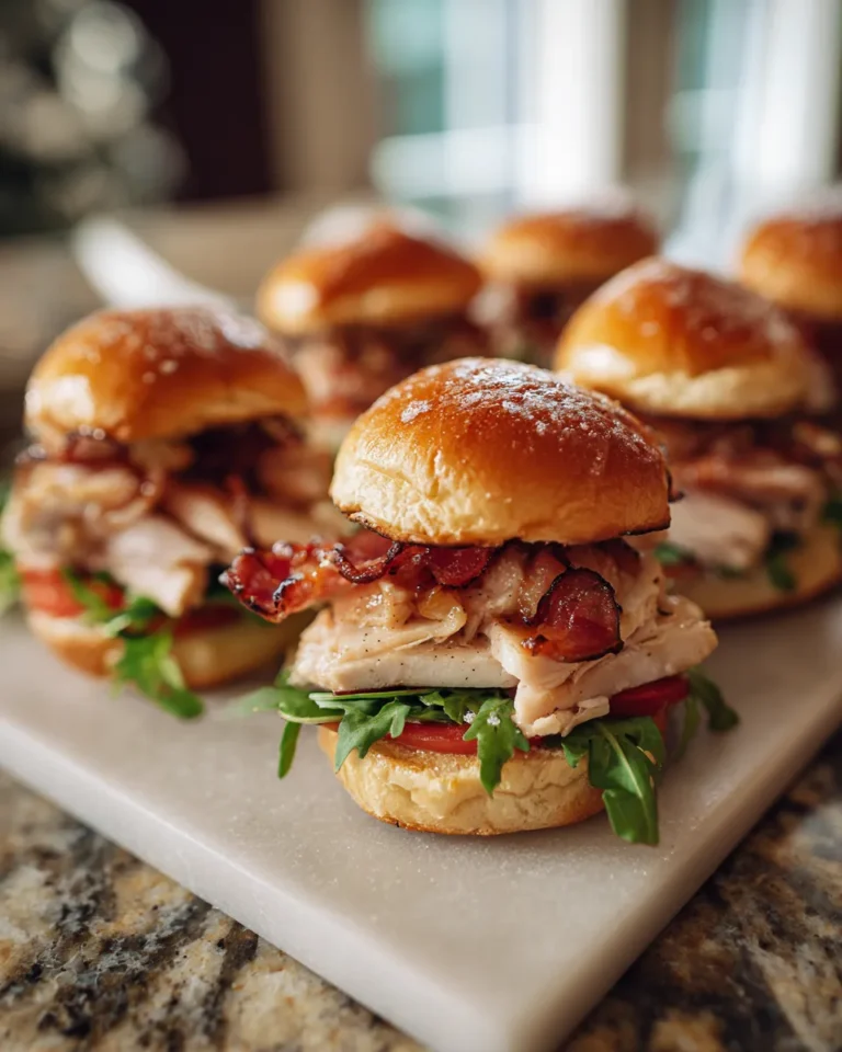 Photo of featured for Irresistible Maple Chicken Bacon Sliders