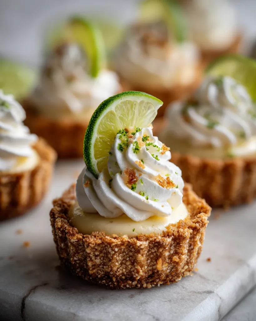 Photo of featured for Irresistible Mini Key Lime Tarts: A Sweet and Salty Treat