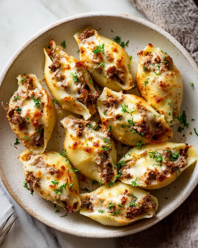 Photo of featured for Irresistible Philly Cheesesteak Stuffed Shells