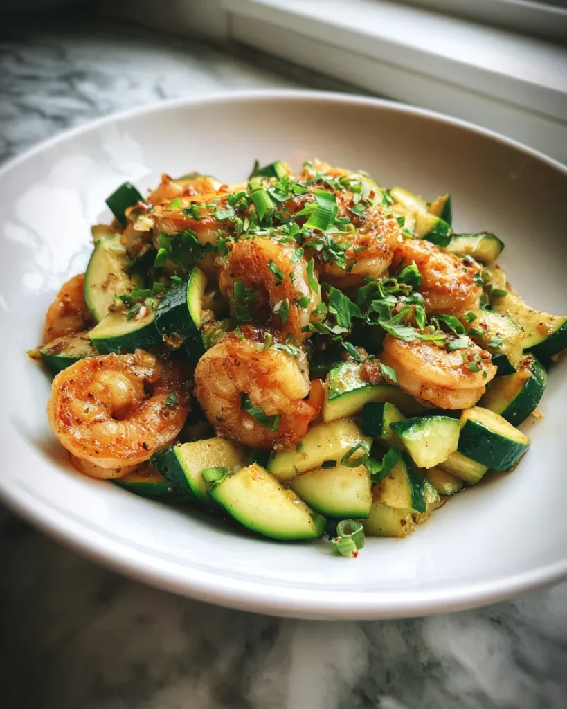 Photo of featured for Sizzling Shrimp and Zucchini Stir-Fry: A Flavor Explosion