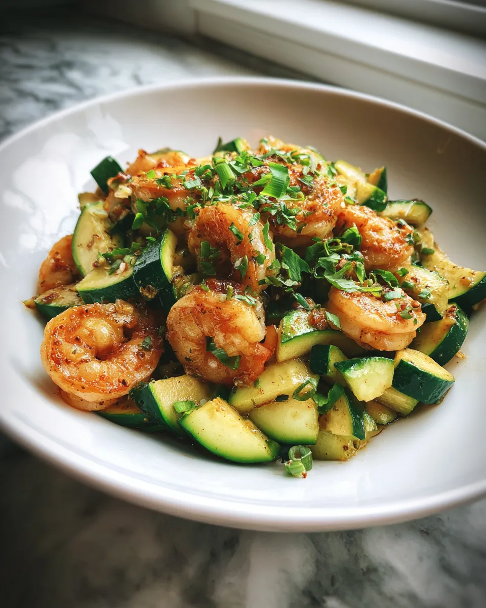Photo of featured for Sizzling Shrimp and Zucchini Stir-Fry: A Flavor Explosion