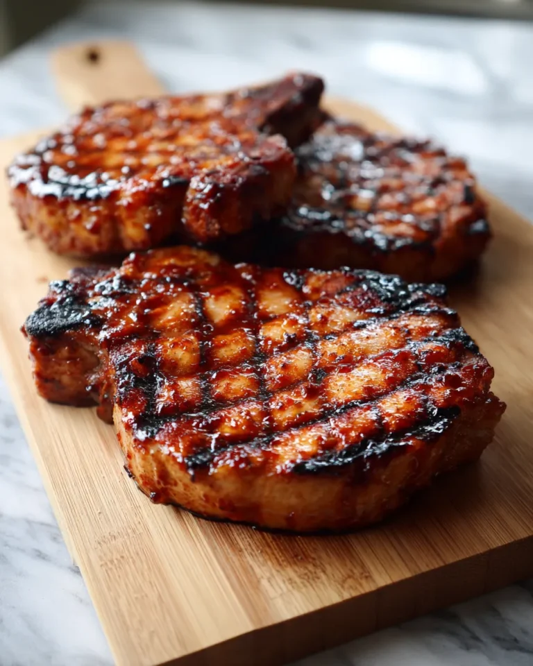Photo of featured for Irresistible Smoky Maple Glazed Pork Chops