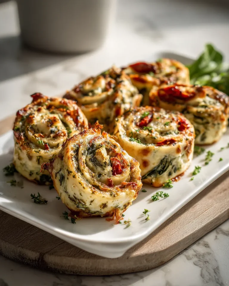 Photo of featured for Irresistible Spinach Artichoke Roll-Ups: A Cheesy Delight