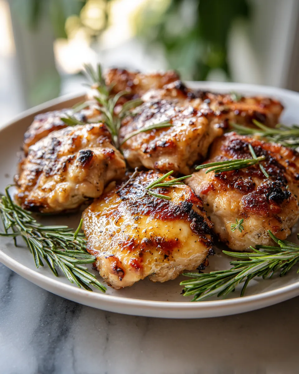 Photo of featured for Sweet Heat Grilled Chicken Thighs: Spicy Succulence on the Grill