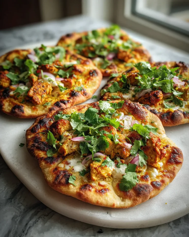 Photo of featured for Spicy Tandoori Turkey Flatbreads: A Mouthwatering Twist