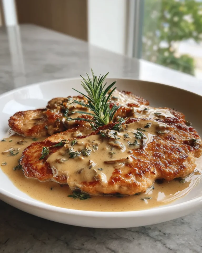 Photo of featured for Indulgent Truffle Leek Cream Pork Cutlets: A Decadent Delight