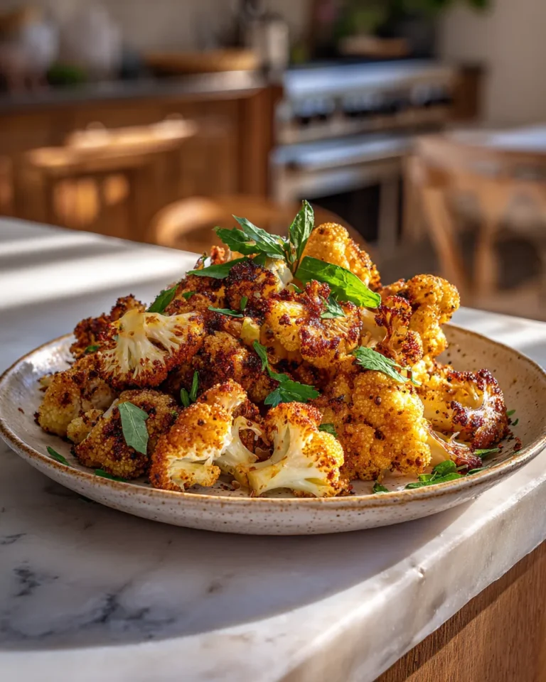 Photo of featured for Savory Za'atar Roasted Cauliflower: A Flavor Explosion
