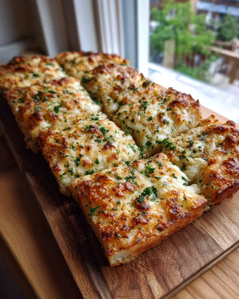 Photo of featured for Indulgent Artisan Parmesan Garlic Bread: A Savory Delight
