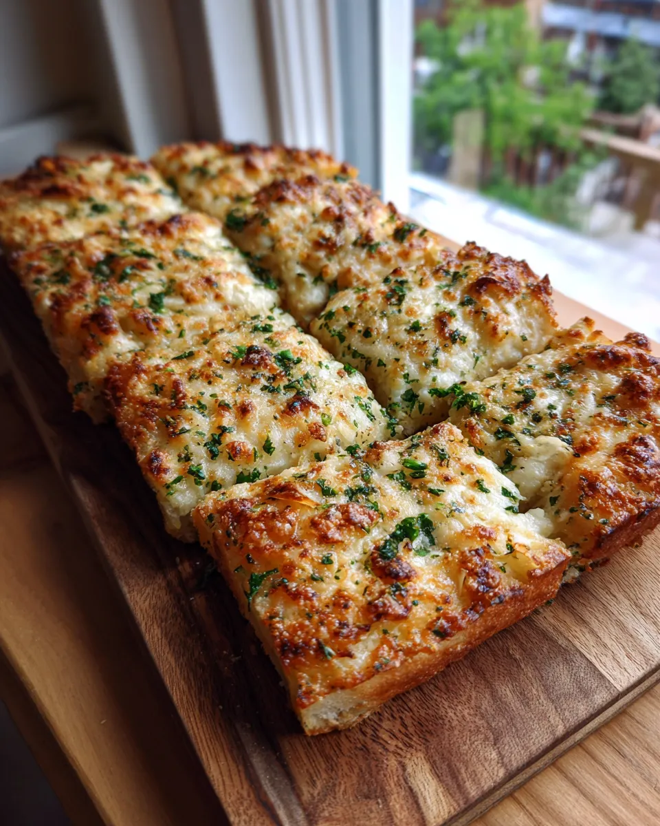 Photo of featured for Indulgent Artisan Parmesan Garlic Bread: A Savory Delight