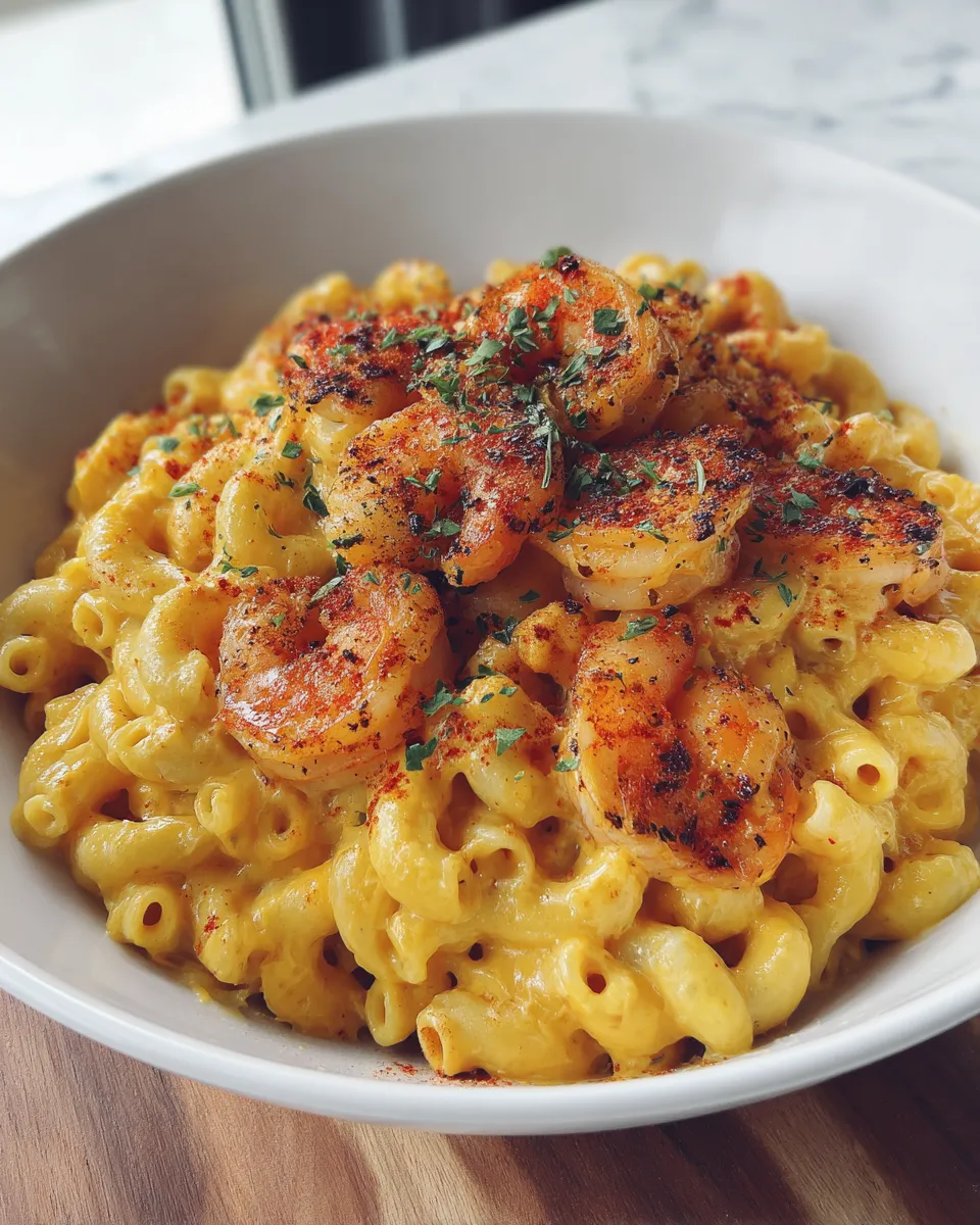 Photo of featured for Irresistible Cajun Shrimp Mac and Cheese: A Spicy Twist on a Classic Comfort Dish