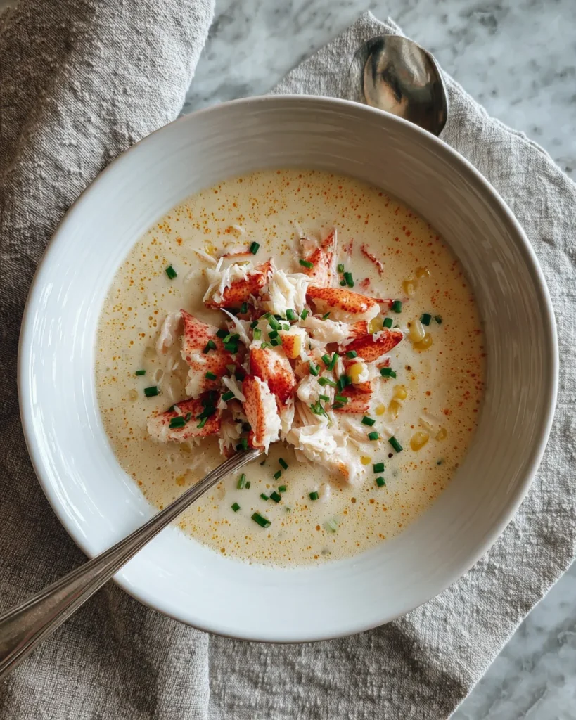 Photo of featured for Creamy Crab and Corn Chowder: Indulge in Decadent Seafood Delight