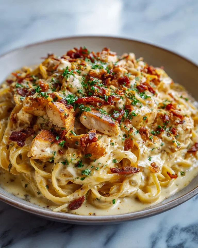 Photo of featured for Indulgent Creamy Cajun Chicken Alfredo Skillet: A Flavor Explosion in Every Bite