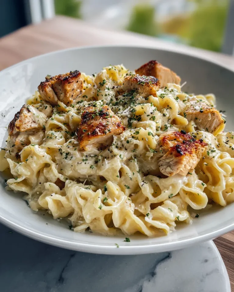 Photo of featured for Indulgent Creamy Garlic Parmesan Chicken Pasta: A Decadent Delight