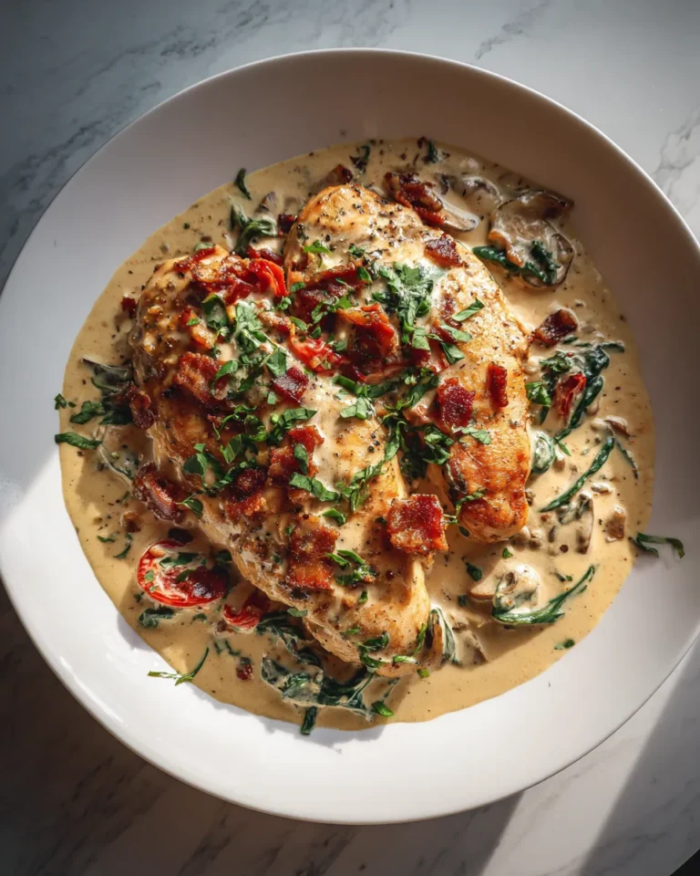 Photo of featured for Creamy Tuscan Chicken Skillet: Indulge in this Decadent Delight