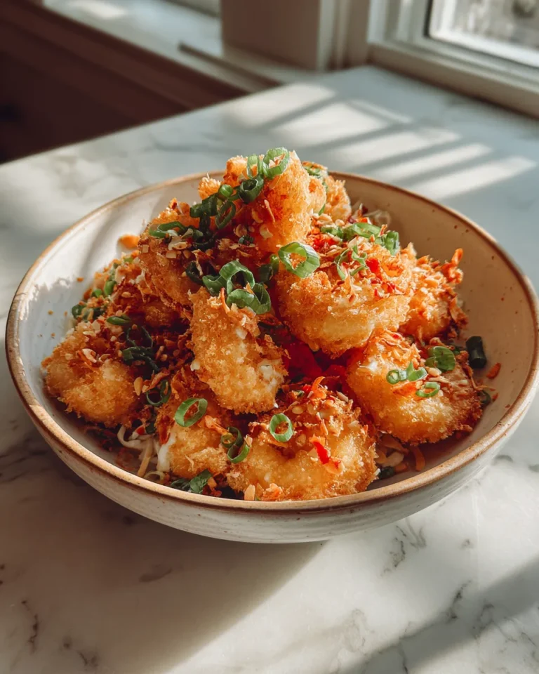 Photo of featured for Crispy Bang Bang Shrimp Bowls: Irresistibly Crunchy Delight