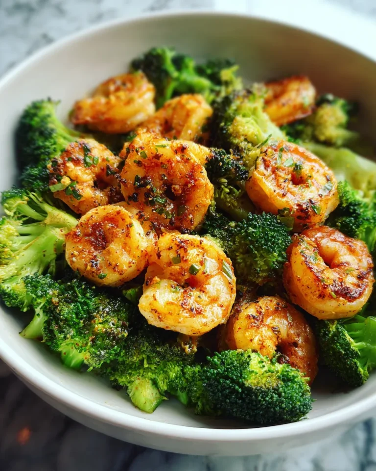 Photo of featured for Sizzling Garlic Butter Shrimp and Broccoli: A Mouthwatering Delight