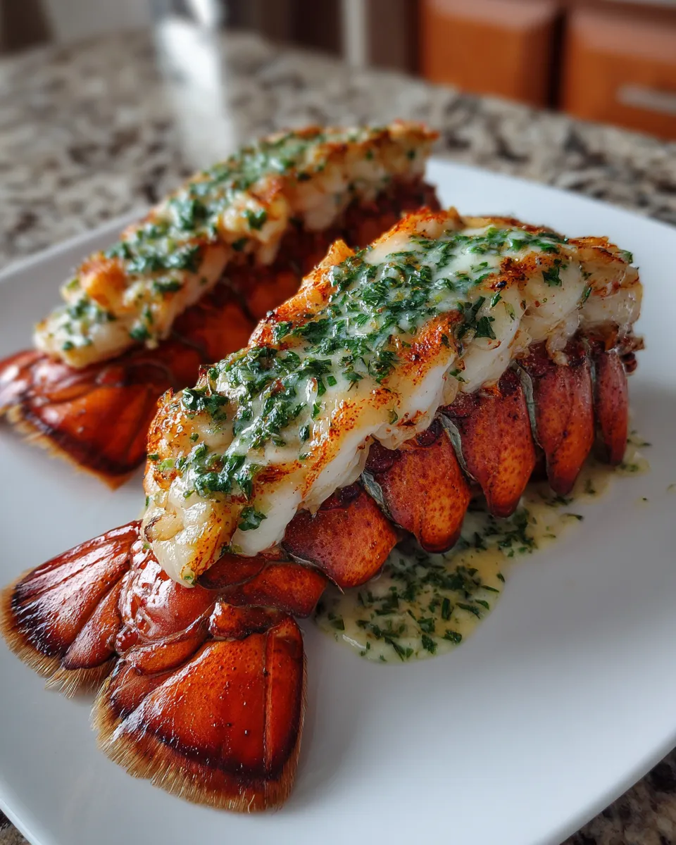 Photo of featured for Indulgent Lobster Tail with Herb Butter Sauce: A Decadent Delight