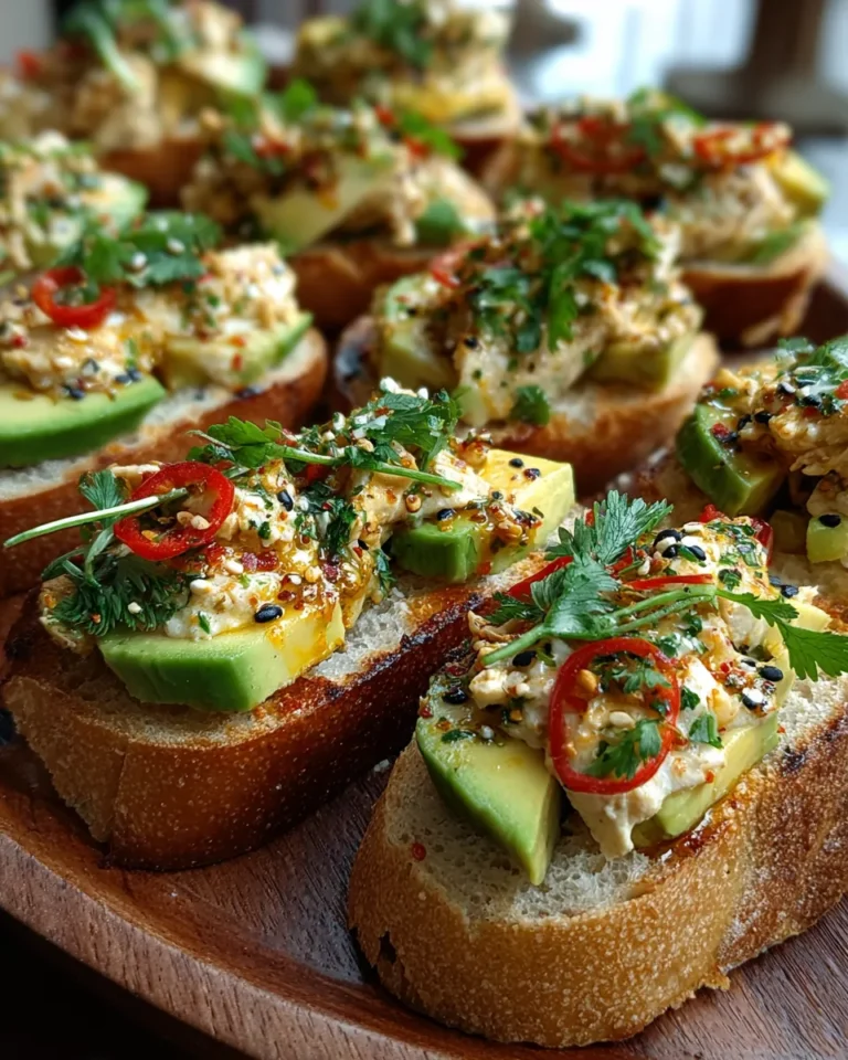Photo of featured for Spicy Crab and Avocado Crostini: Irresistibly Zesty Delight