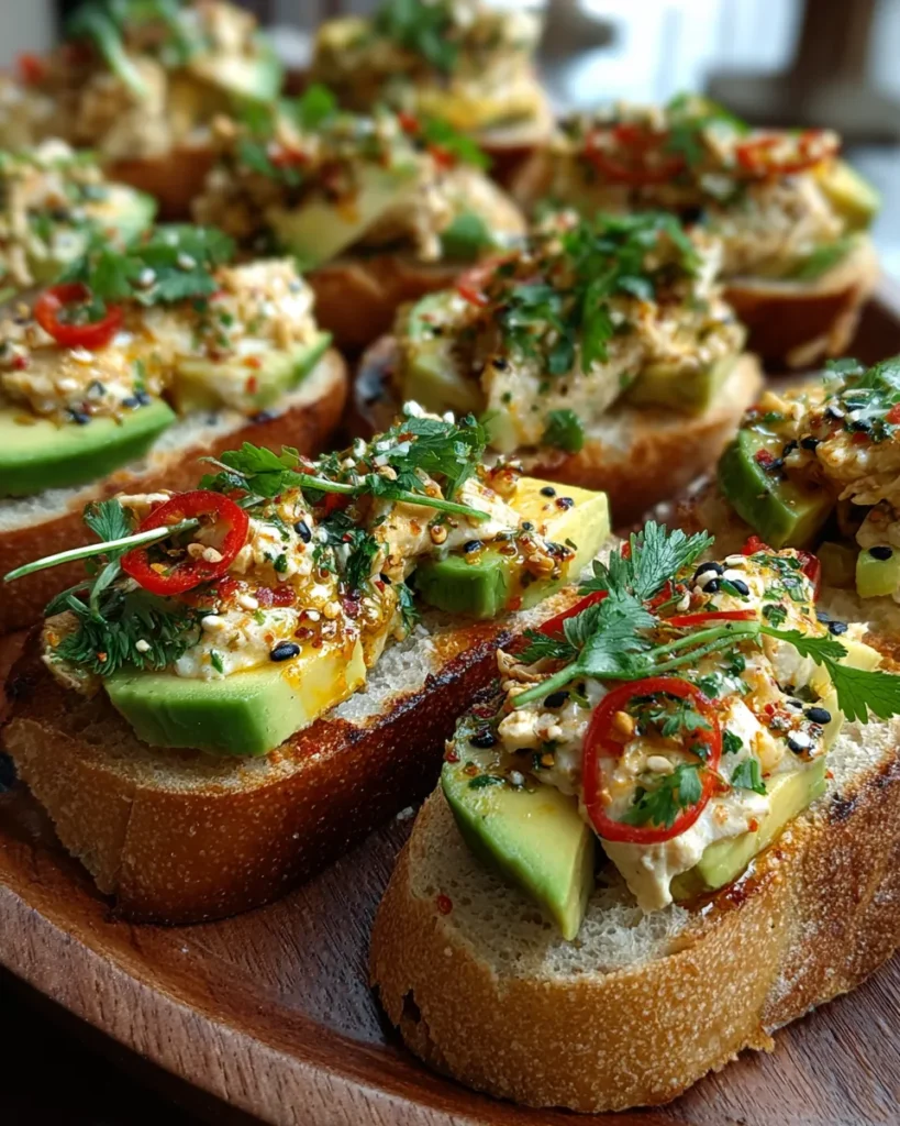 Photo of featured for Spicy Crab and Avocado Crostini: Irresistibly Zesty Delight