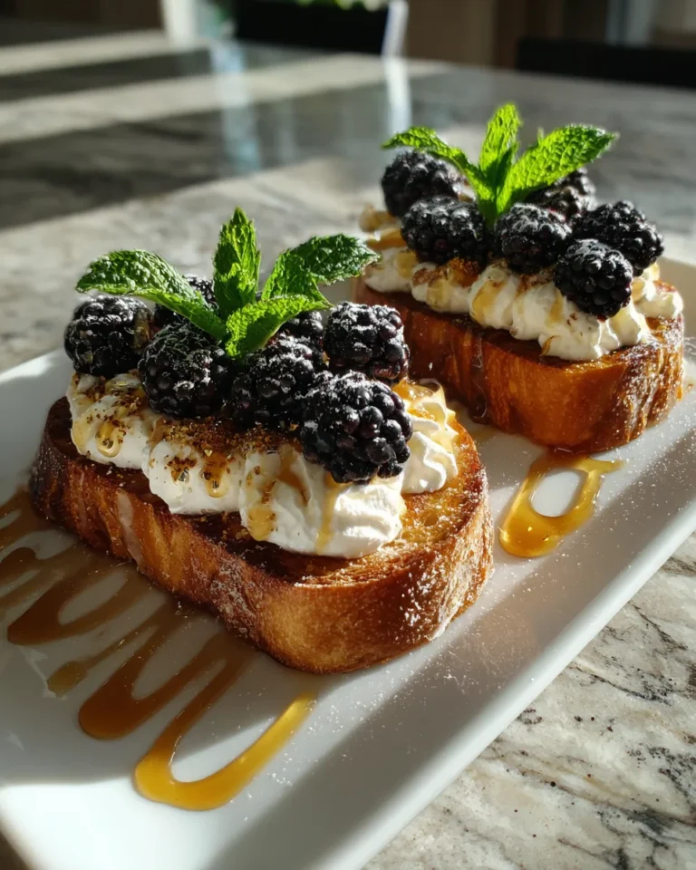 Photo of featured for Indulgent Whipped Ricotta Honey Toast: A Decadent Delight