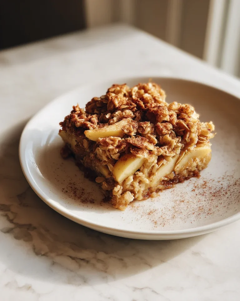 Apple Cinnamon Oatmeal Bake