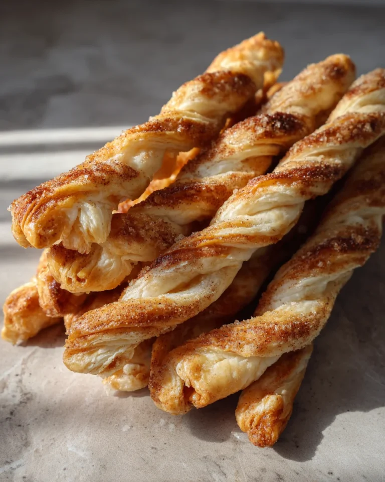 Apple Cinnamon Puff Pastry Twists