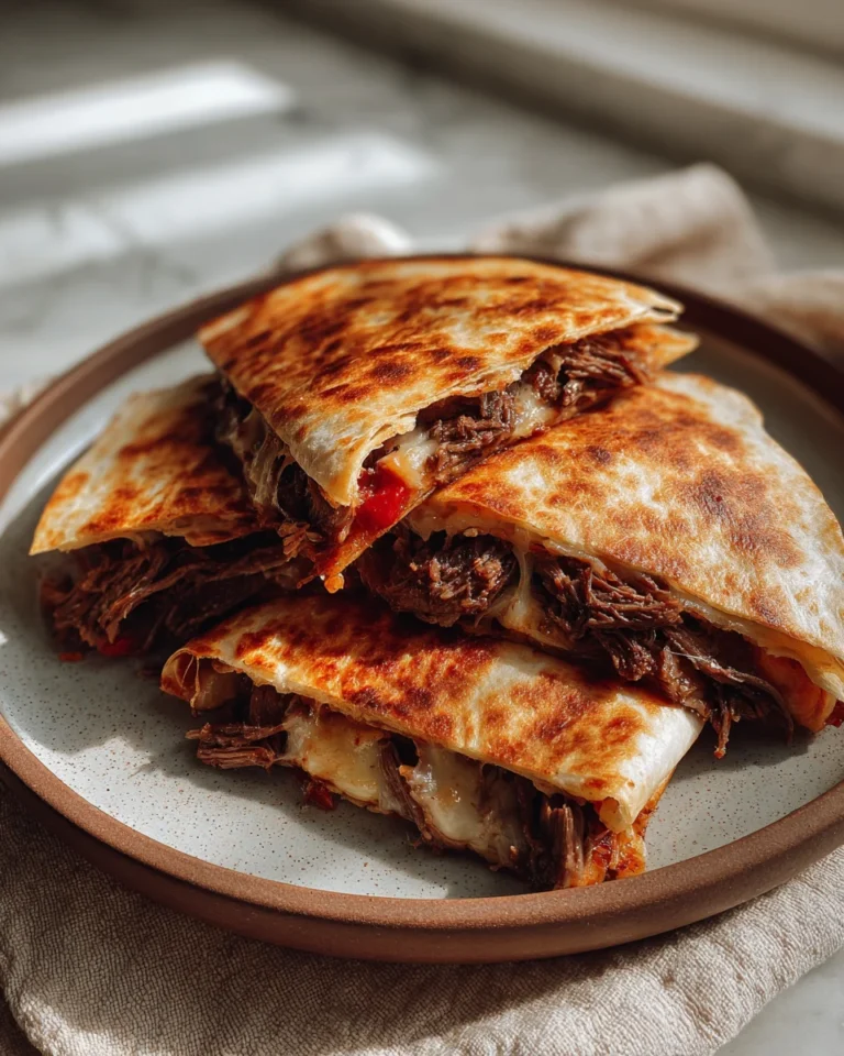 BBQ Beef Quesadilla Melt: A Flavorful Twist on a Classic