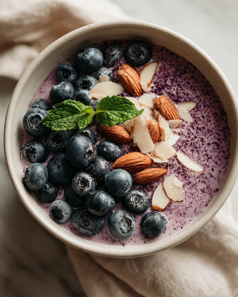 Blueberry Almond Smoothie