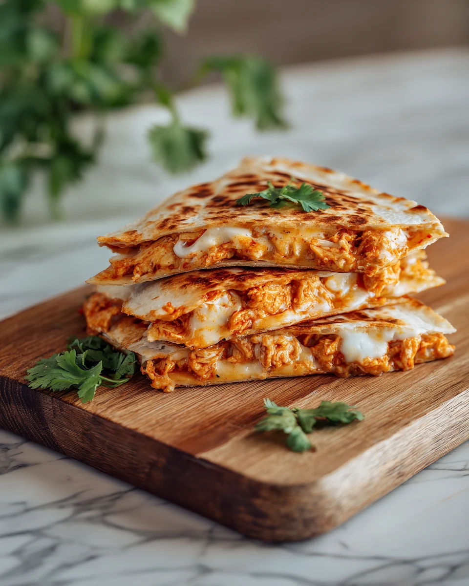 Buffalo Chicken Quesadilla Melt – A Family‑Friendly Crowd‑Pleaser